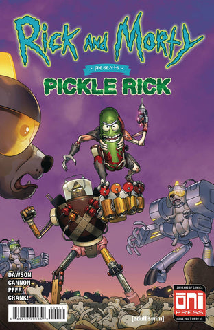 Rick and Morty Presents: Pickle Rick 1 Var A Comic Book NM