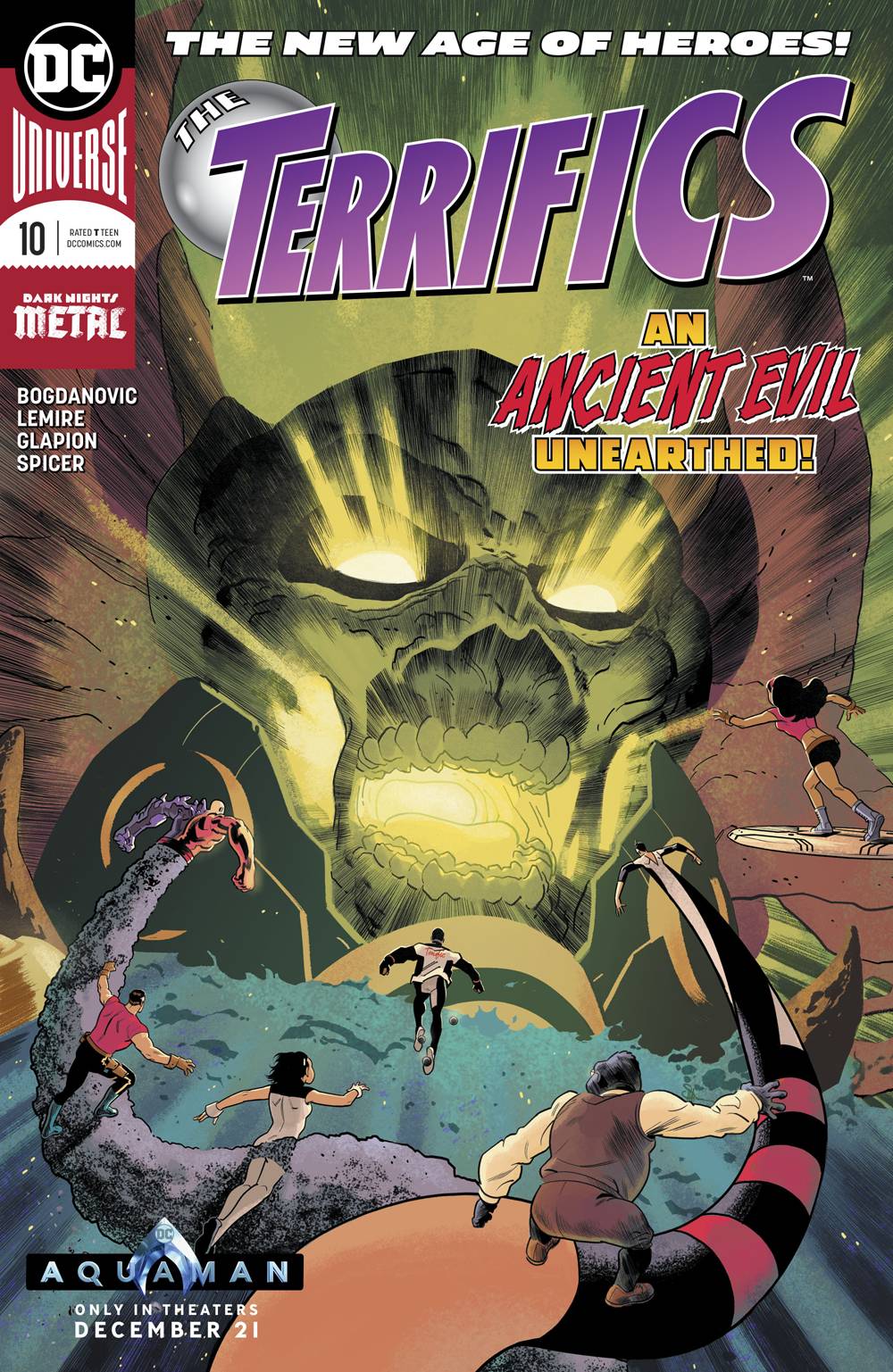 Terrifics 10 Comic Book NM