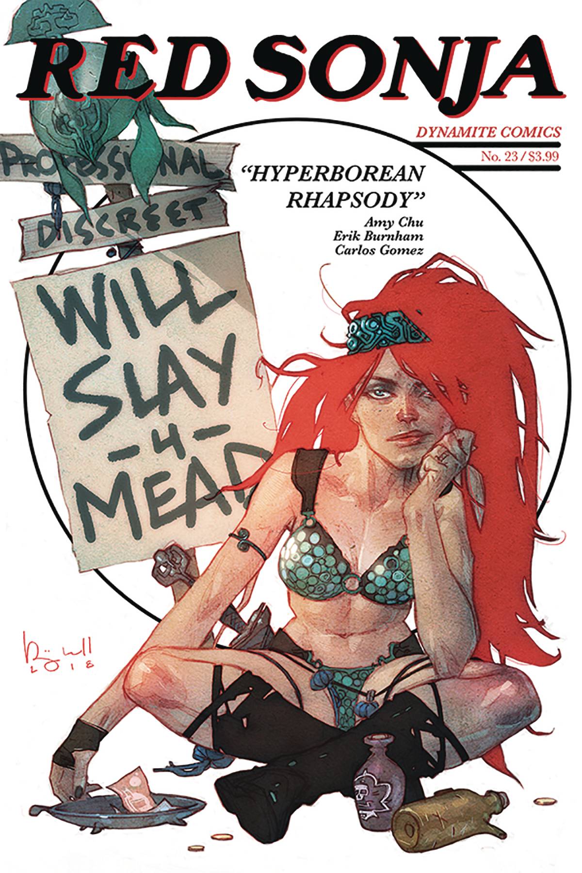 Red Sonja (Dynamite, Vol. 4) 23 Var A Comic Book NM