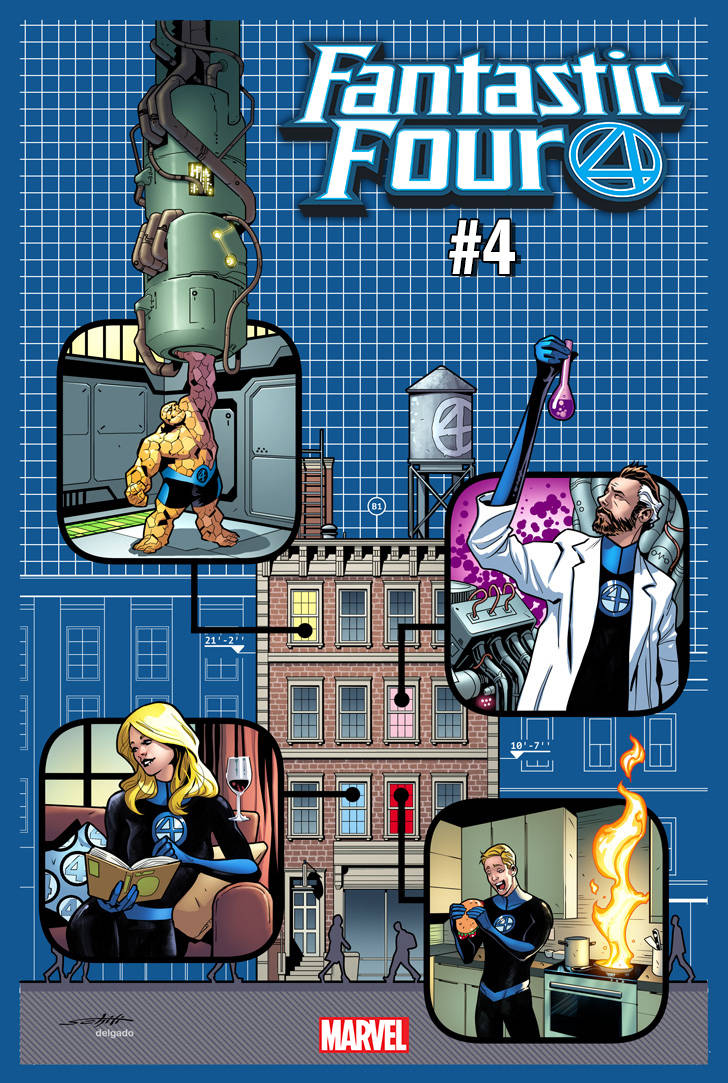 Fantastic Four (6th Series) 4 Var D Comic Book NM