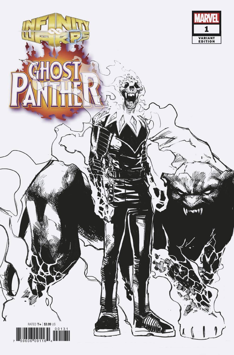 Infinity Wars: Ghost Panther 1 Var B Comic Book NM