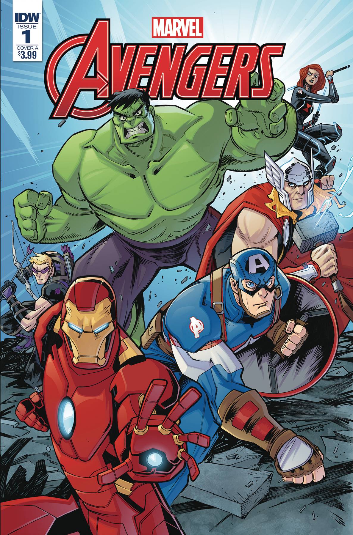 Avengers (IDW) 1 Comic Book