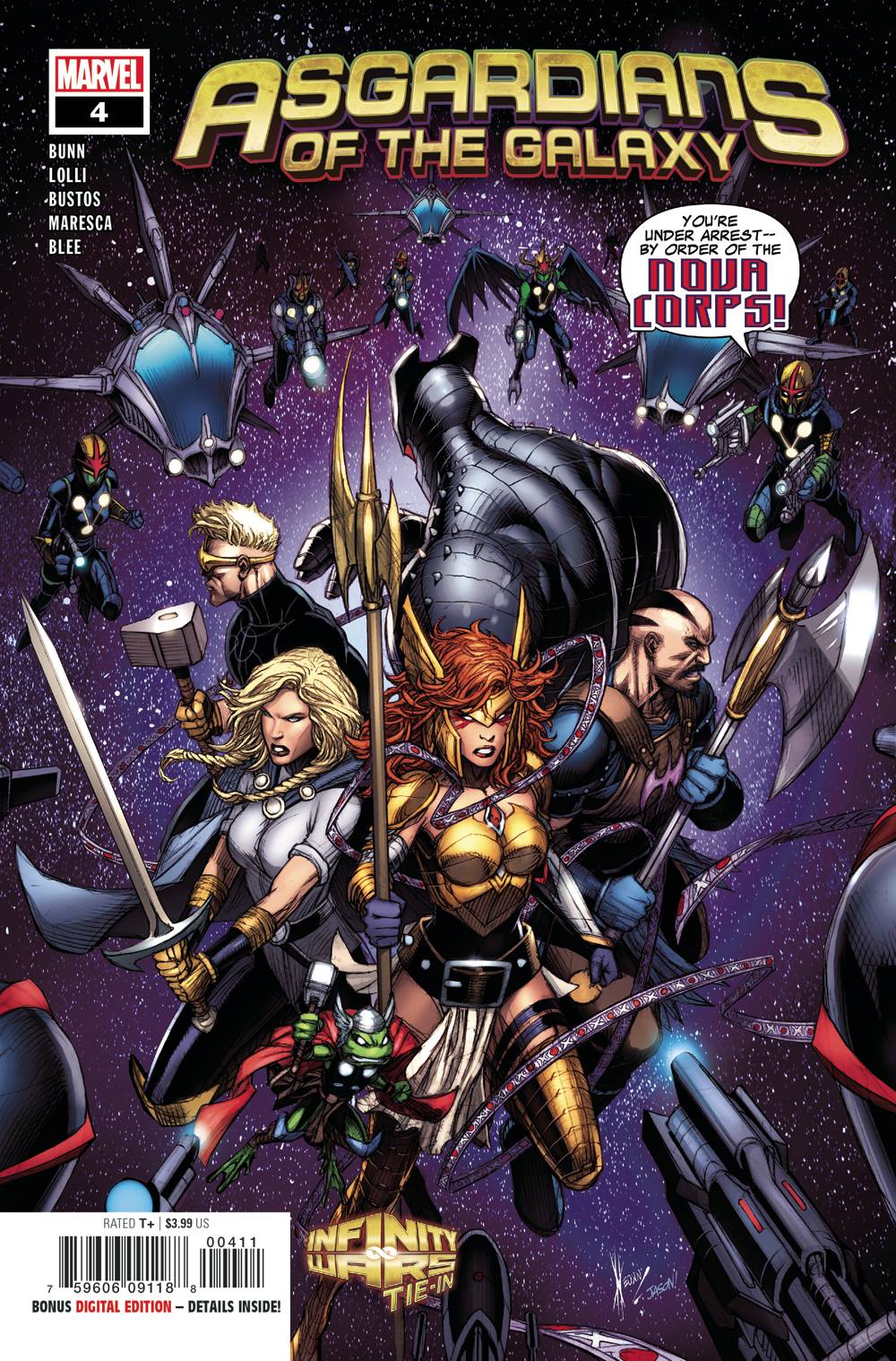 Asgardians of the Galaxy 4 Comic Book