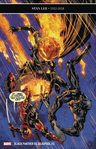 Black Panther vs. Deadpool 3 Comic Book