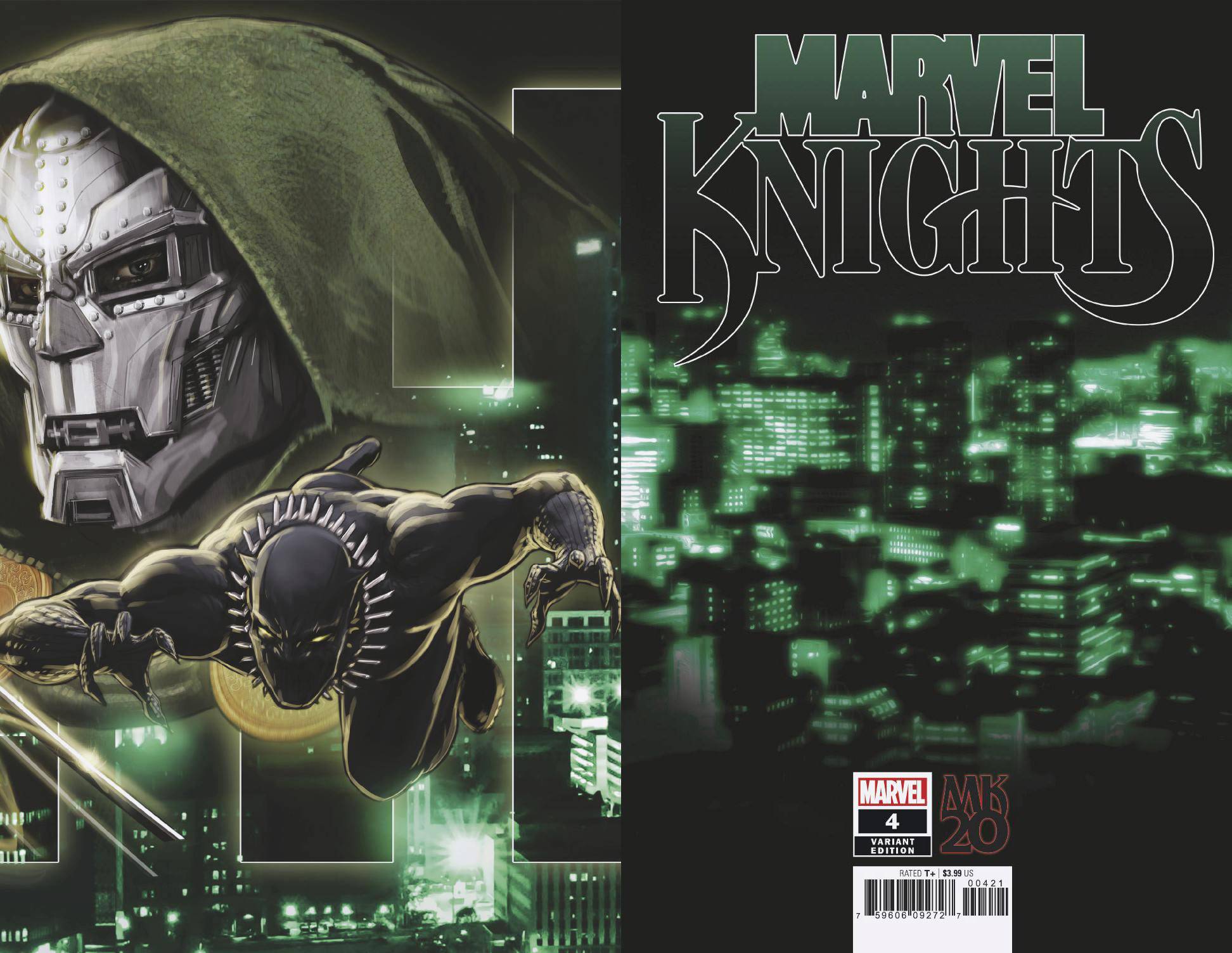Marvel Knights 20th 4 Var A Comic Book NM