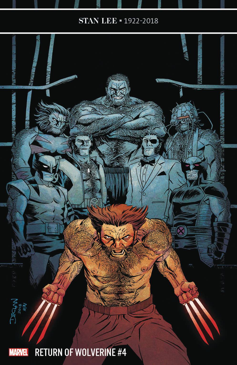 Return Of Wolverine #4 (Of 5) Shalvey Variant