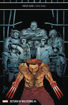 Return Of Wolverine #4 (Of 5) Shalvey Variant