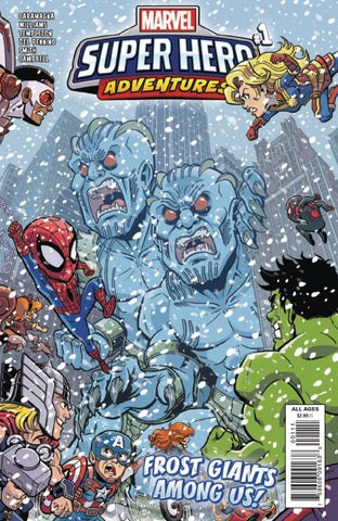 Marvel Super Hero Adventures: Captain Marvel—Frost Giants Among Us! 1 Comic Book