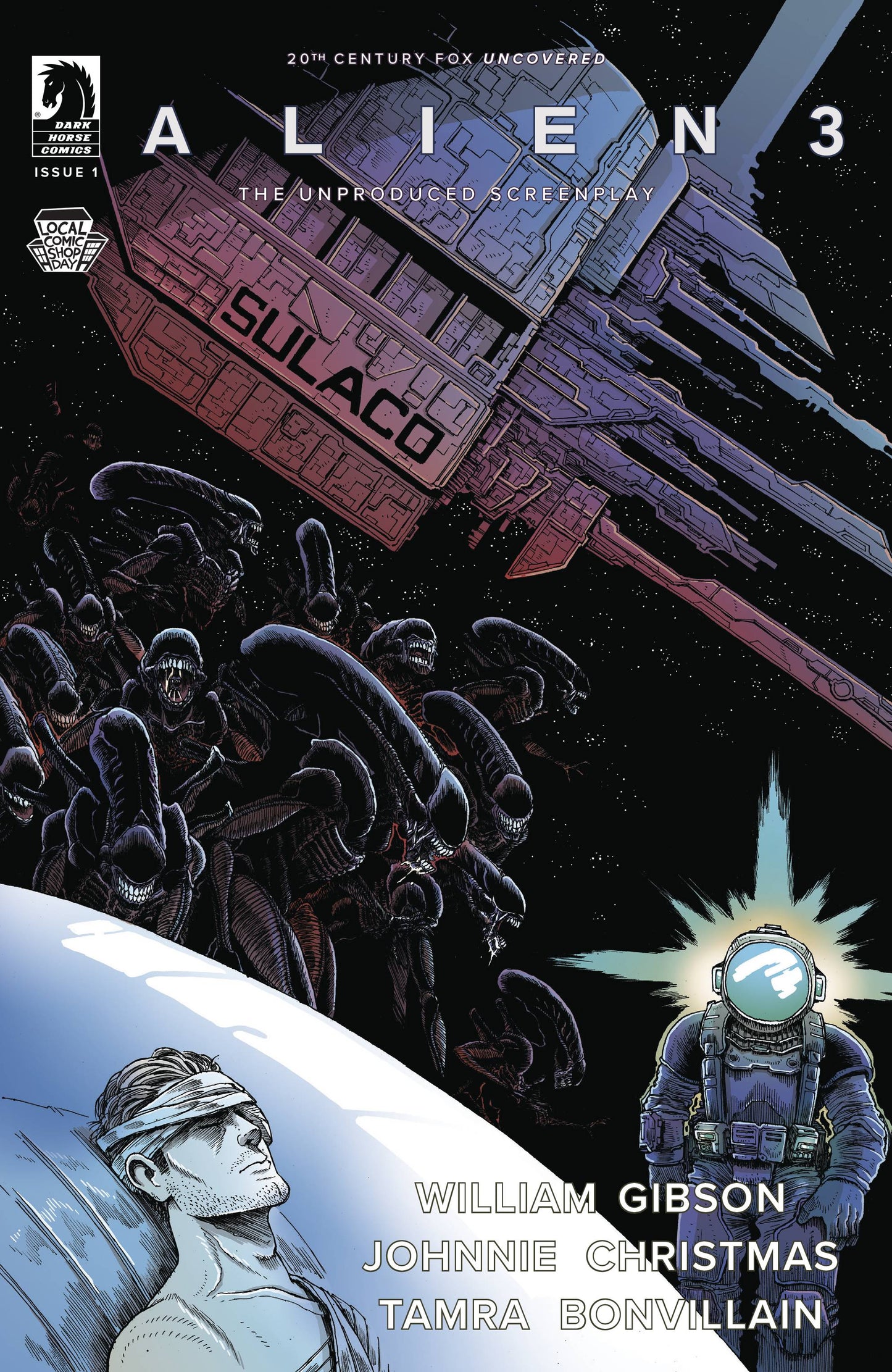 LCSD 2018 WILLIAM GIBSON ALIEN 3 #1