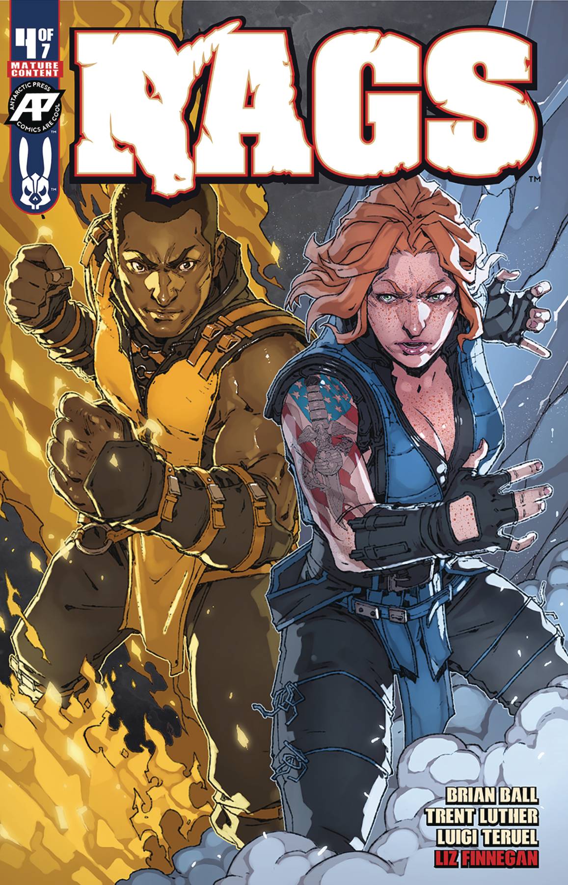 Rags 4 Var A Comic Book NM