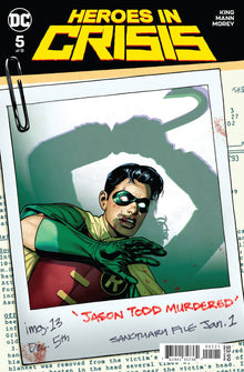 Heroes In Crisis 5 Var A Comic Book NM