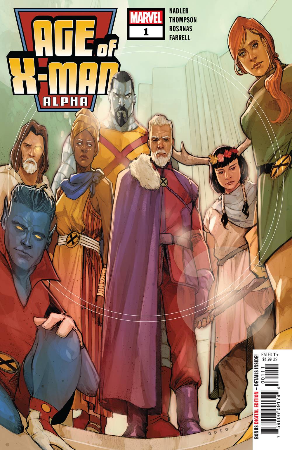 Age of X-Man Alpha 1 Comic Book