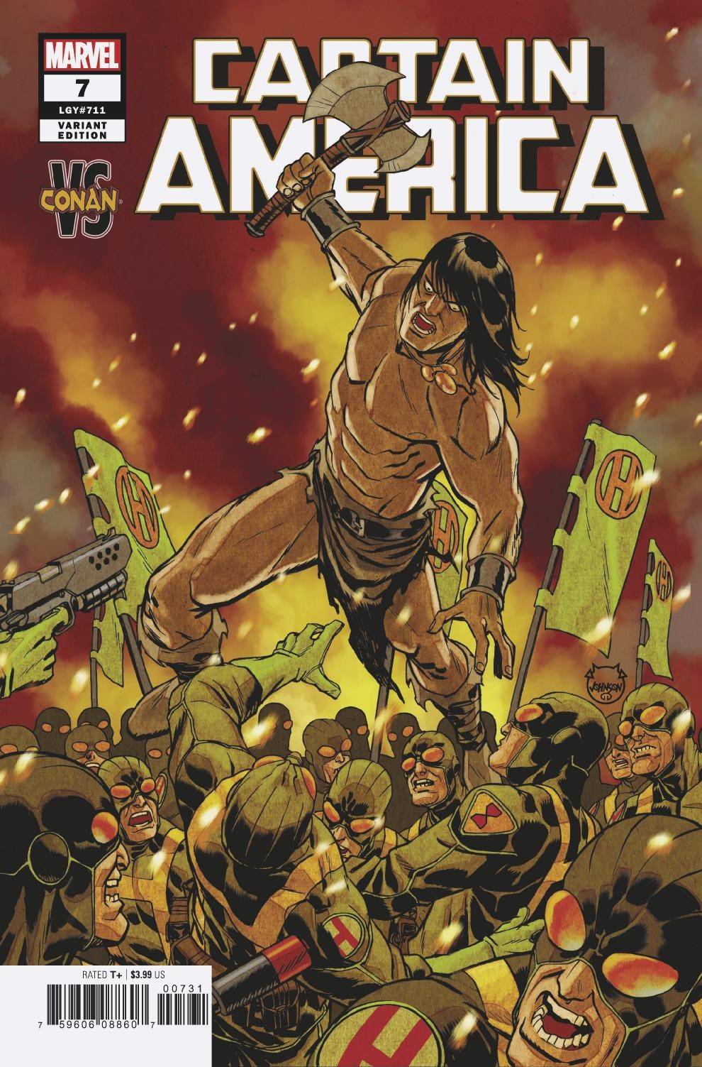 Captain America (9th Series) 7 Var B Comic Book