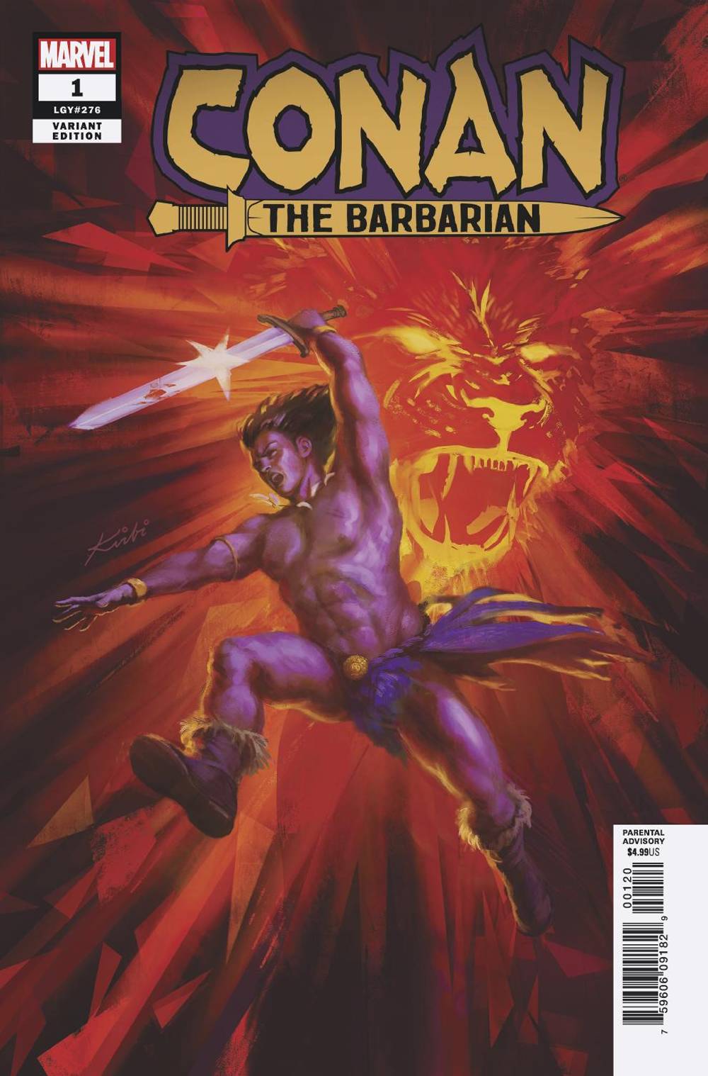 Conan the Barbarian (4th Series) 1 Var L Comic Book NM
