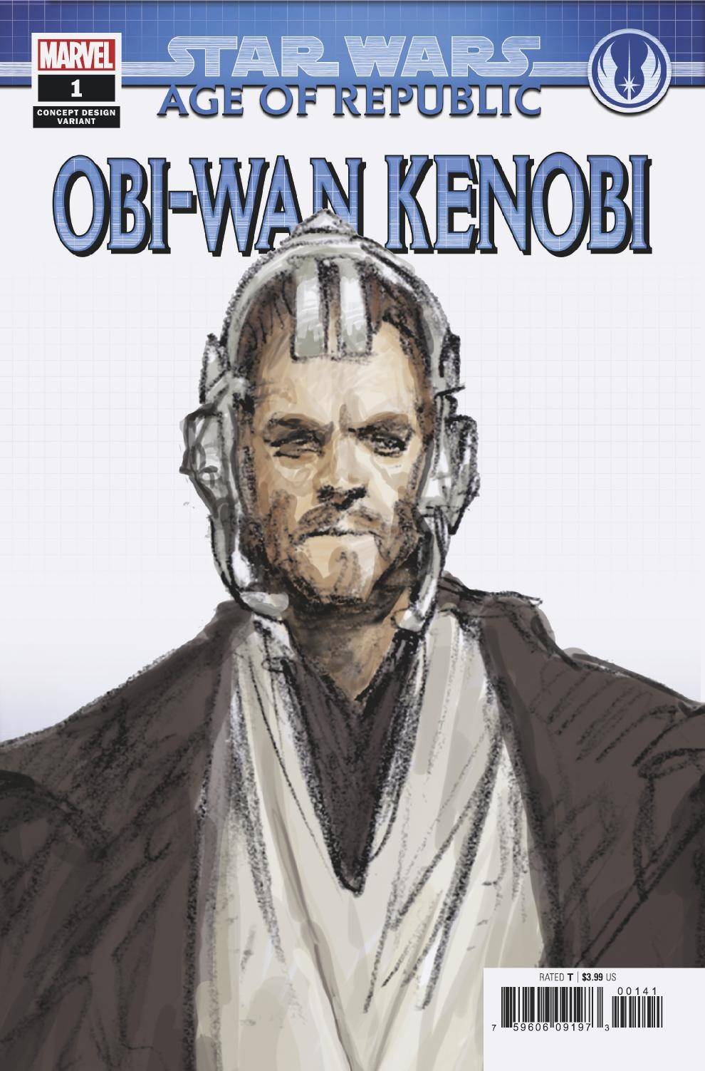 Star Wars: Age of Republic—Obi-Wan Kenobi 1 Var C Comic Book NM
