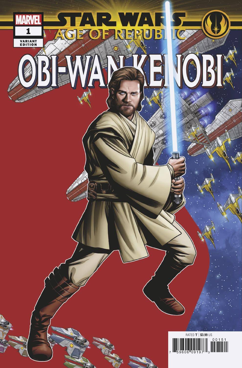 Star Wars: Age of Republic—Obi-Wan Kenobi 1 Var D Comic Book NM