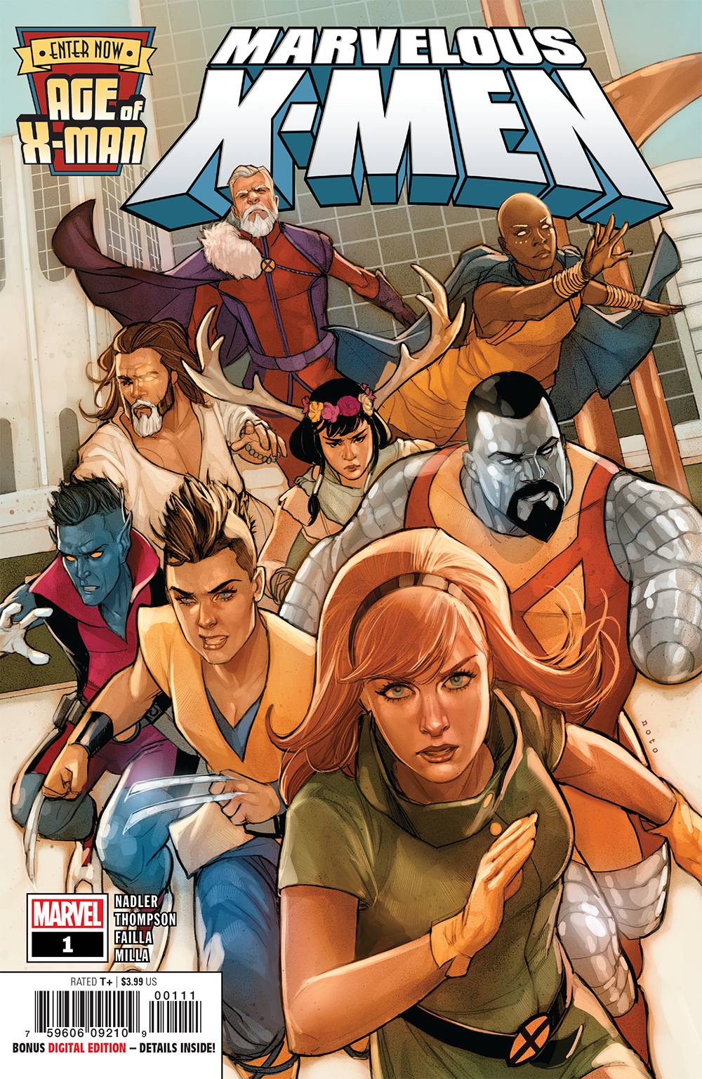 Age of X-Man: The Marvelous X-Men 1 Comic Book