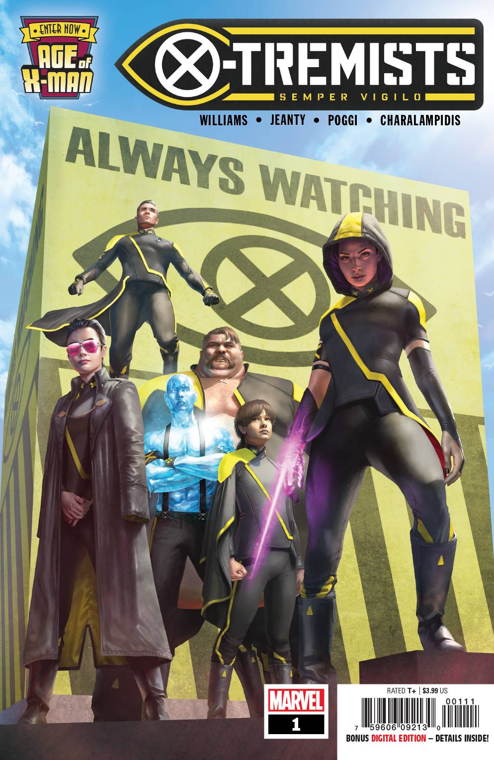 Age of X-Man: X-Tremists 1 Comic Book