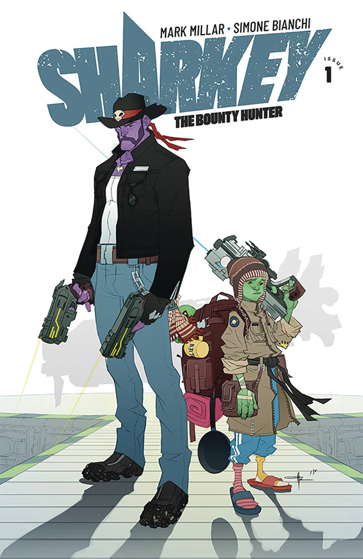 Sharkey the Bounty Hunter 1 Var E Comic Book NM
