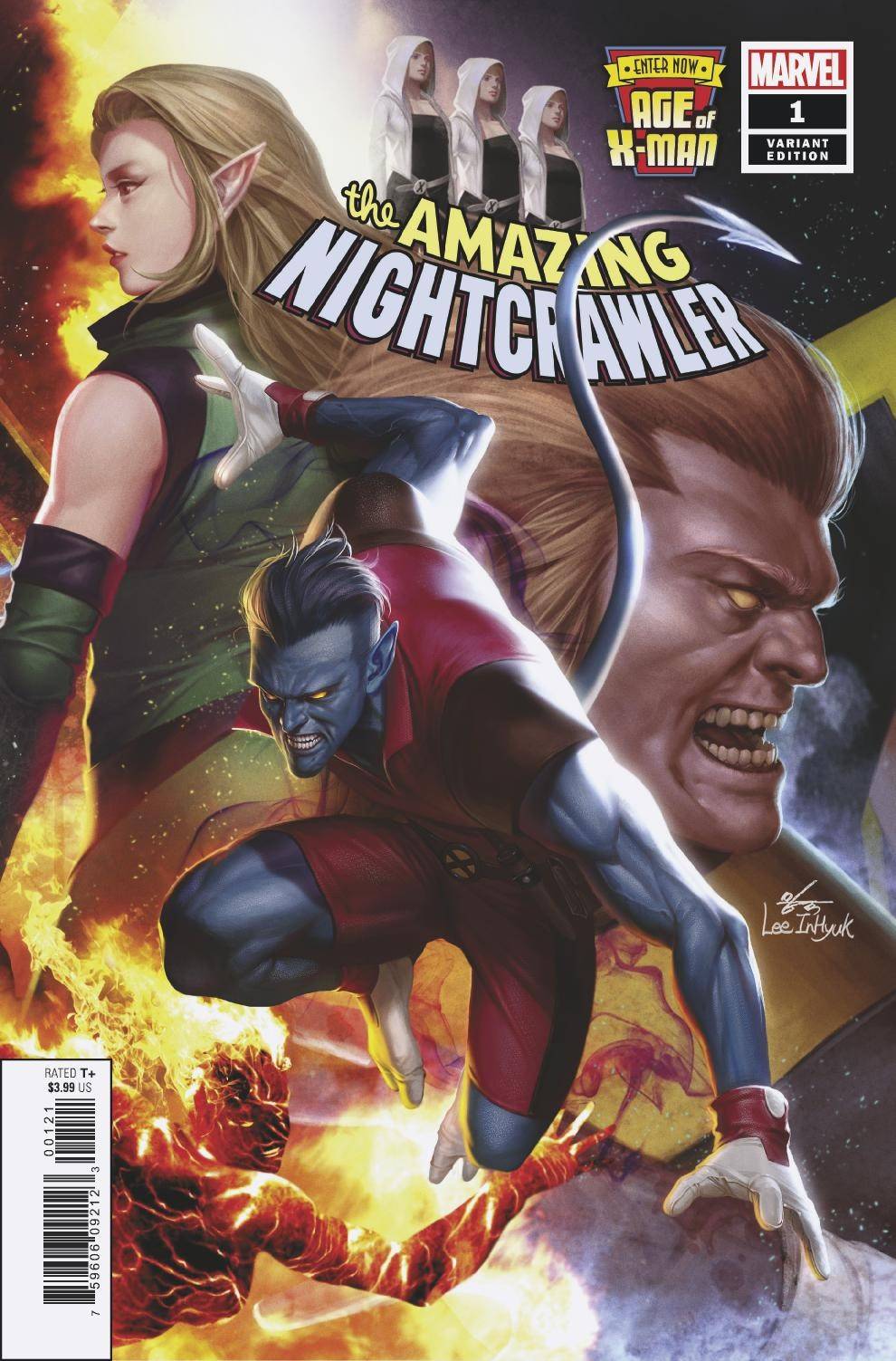 Age of X-Man: The Amazing Nightcrawler #1 InHyuk Lee Connecting Variant