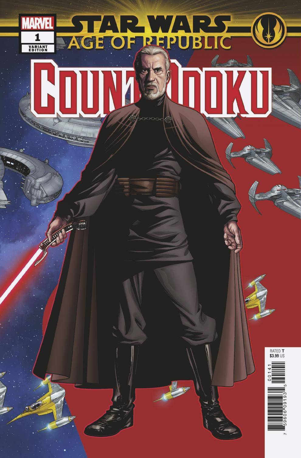 Star Wars: Age of Republic—Count Dooku 1 Var C Comic Book NM