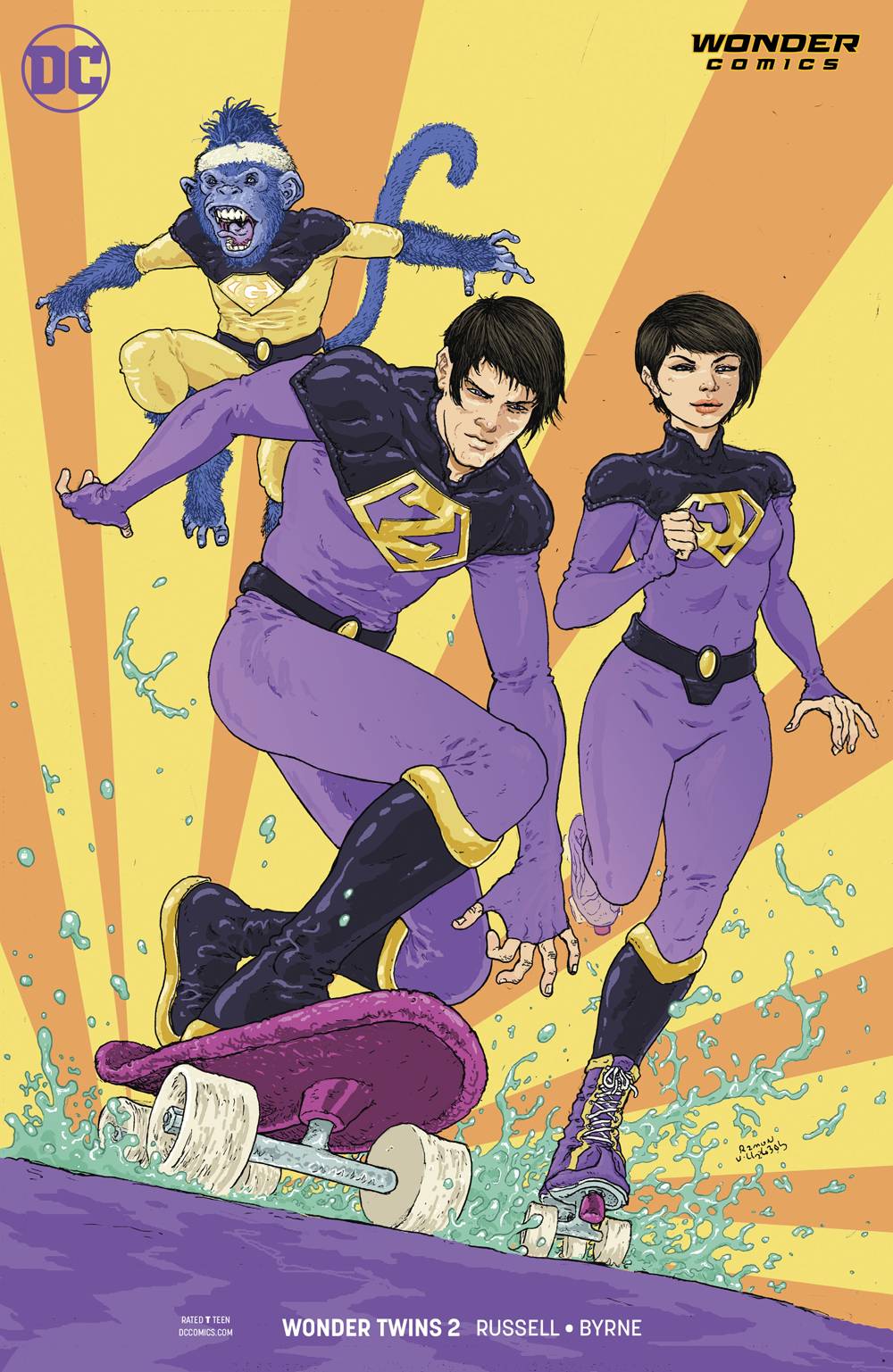 Wonder Twins 2 Var A Comic Book NM