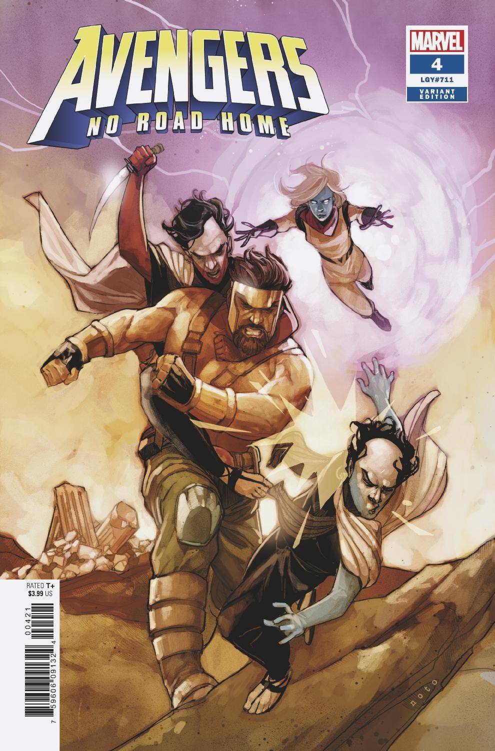 Avengers: No Road Home 4 Var A Comic Book