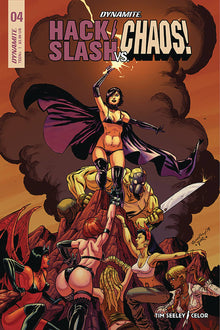Hack/Slash vs Chaos 4 Var A Comic Book NM