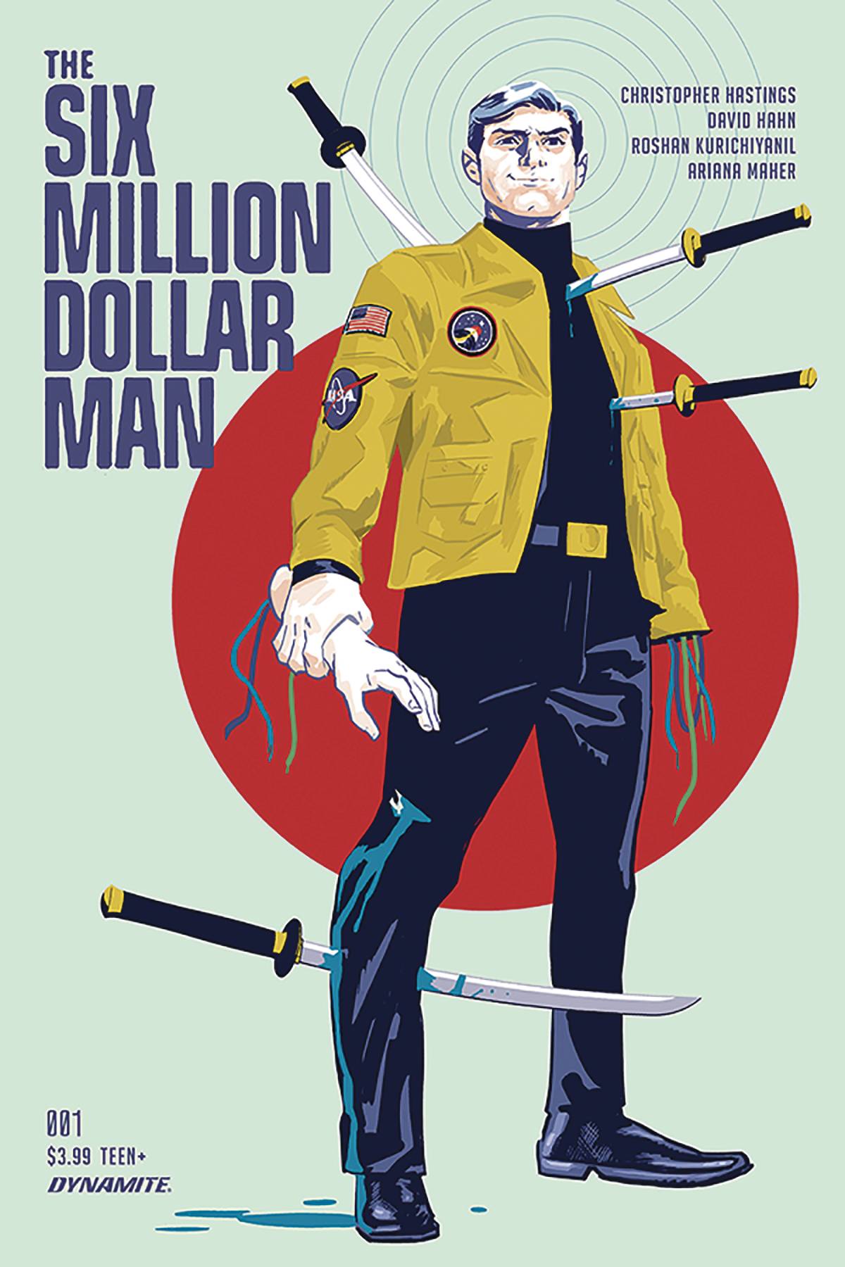 Six Million Dollar Man #1 Cover A Walsh