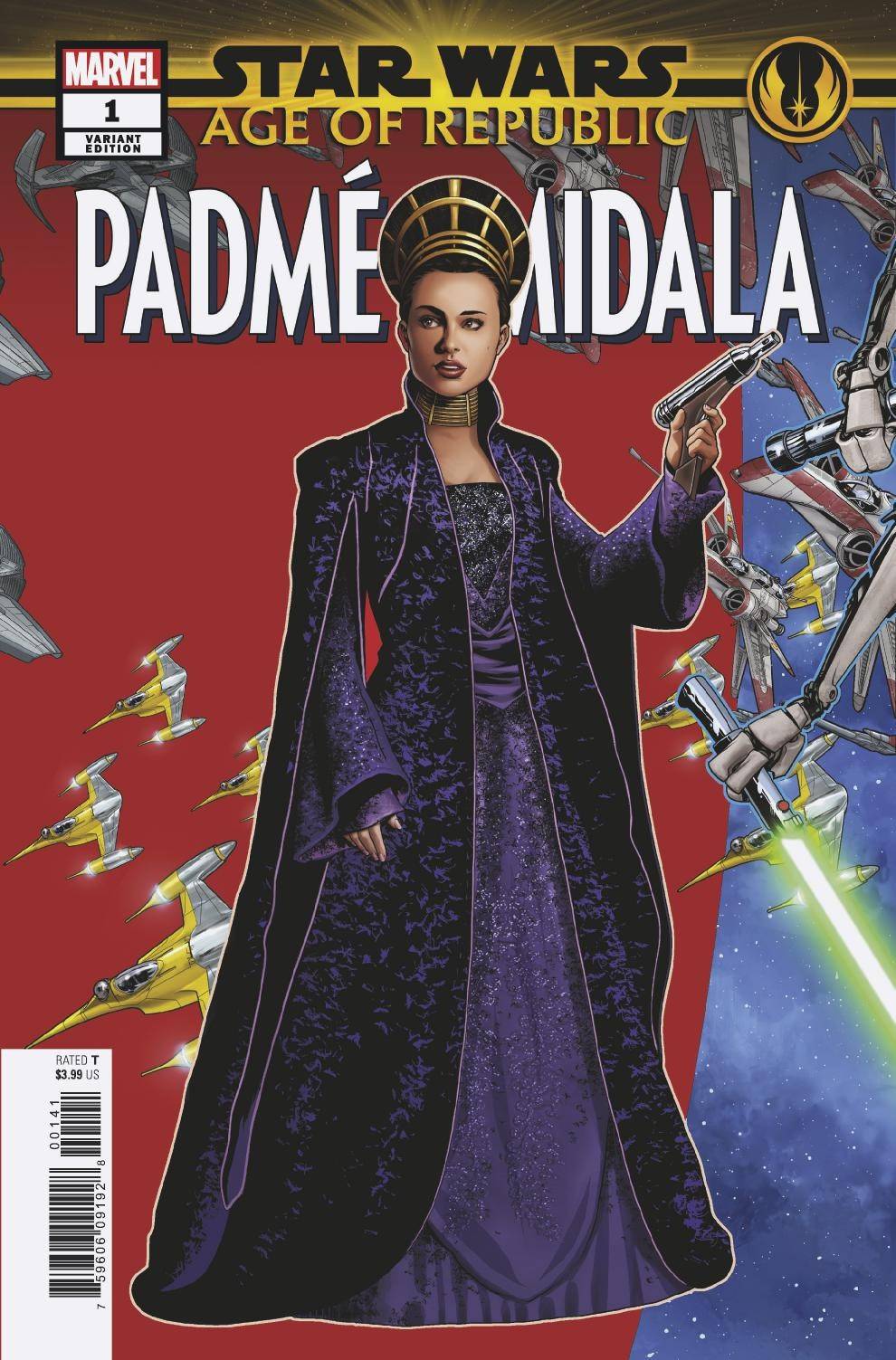 Star Wars: Age of Republic—Padme Amidala 1 Var A Comic Book NM