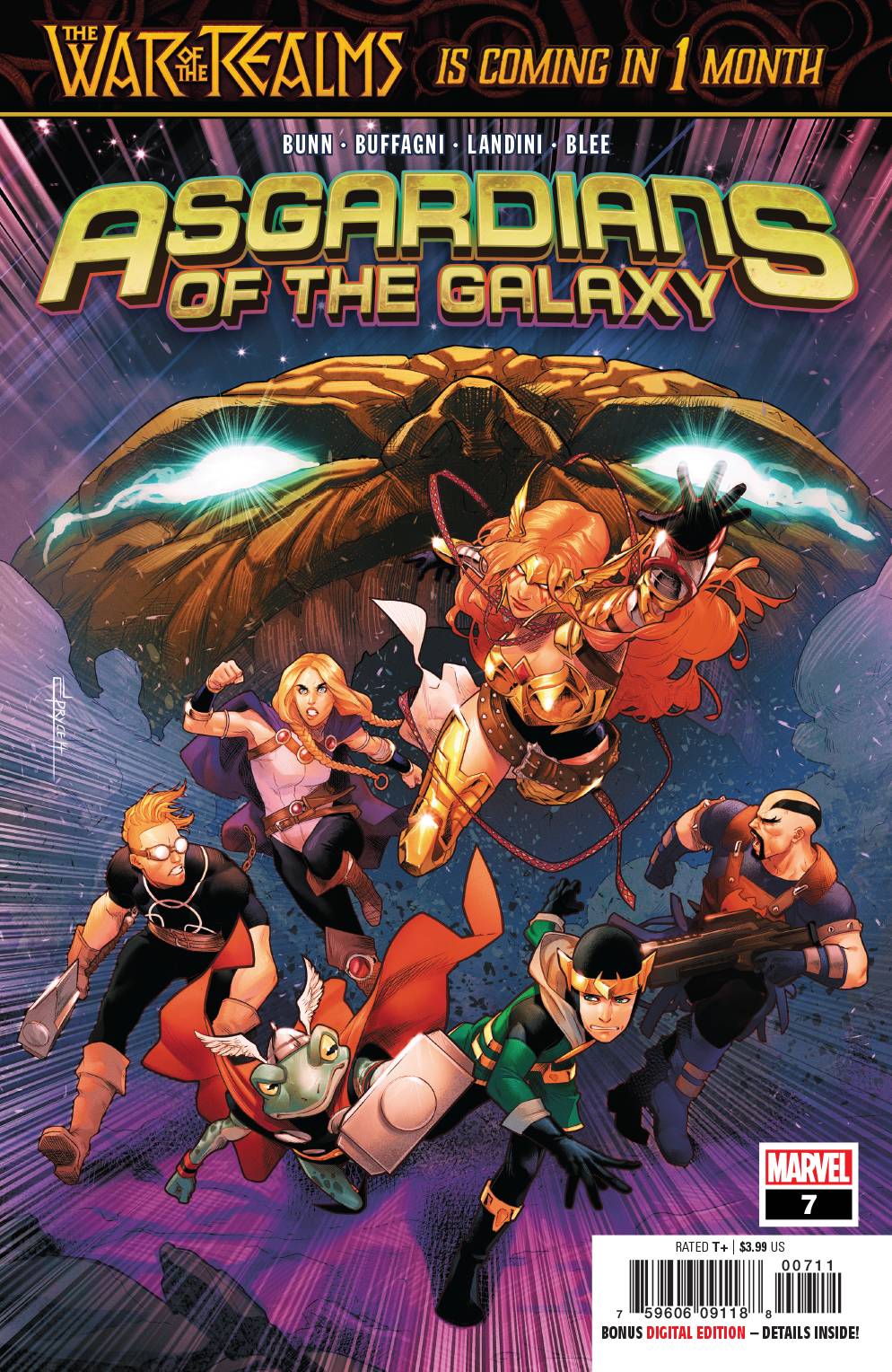 Asgardians of the Galaxy 7 Comic Book