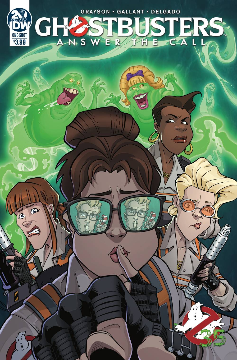 Answer the Call Ghostbusters 35th Anniversary 1 Var A Comic Book