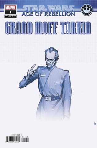 Star Wars: Age of Rebellion—Grand Moff Tarkin 1 Var C Comic Book NM