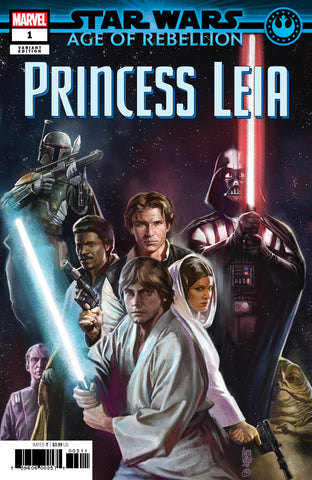 Star Wars: Age of Rebellion—Princess Leia 1 Var A Comic Book NM