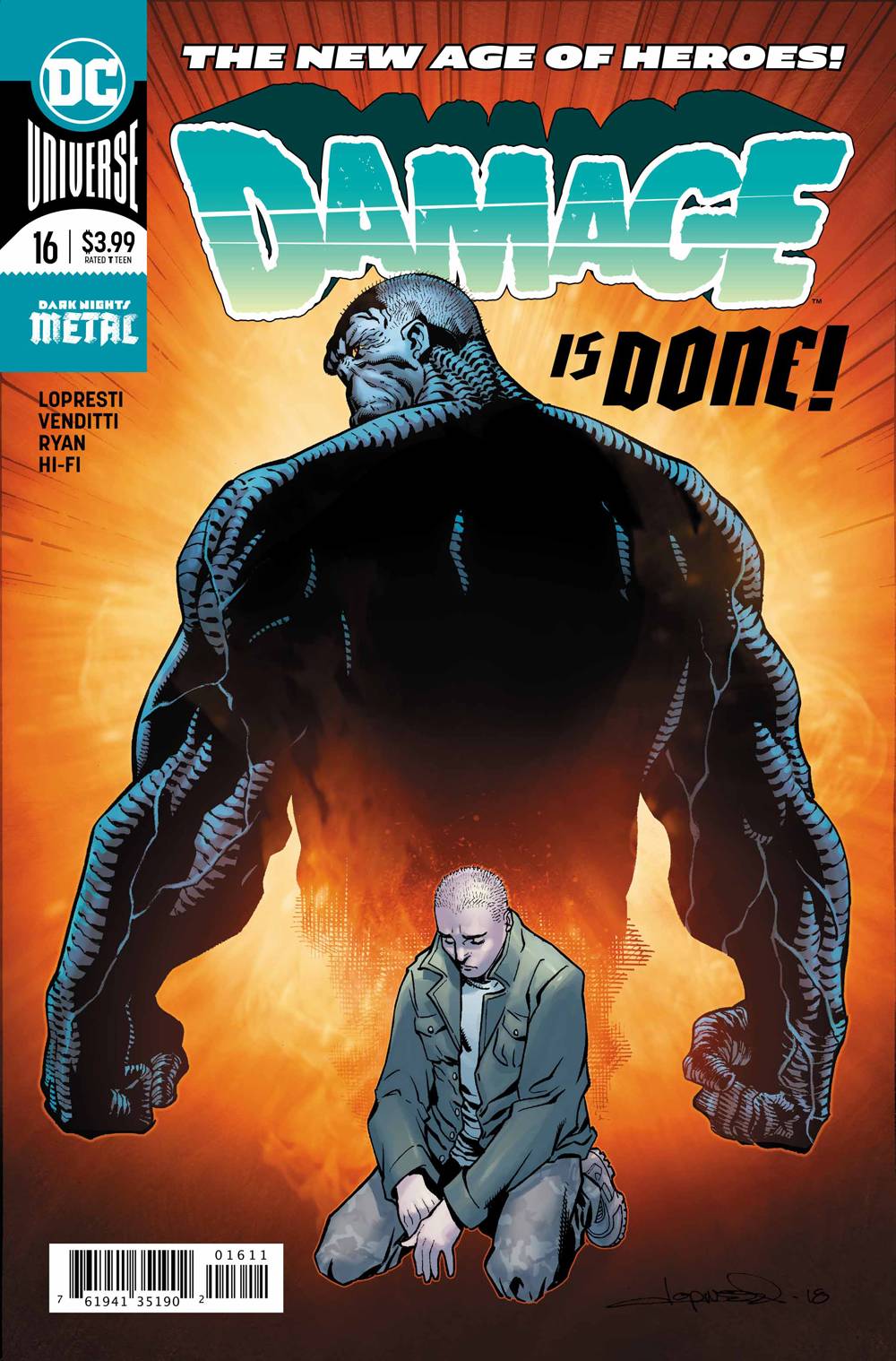 Damage (2nd Series) 16 Comic Book NM