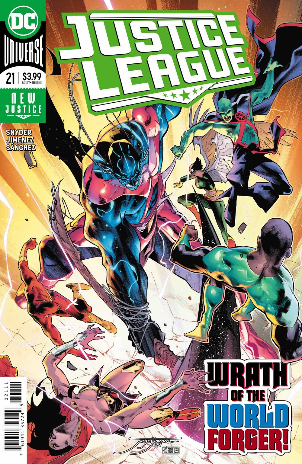 Justice League (4th Series) 21 Comic Book NM