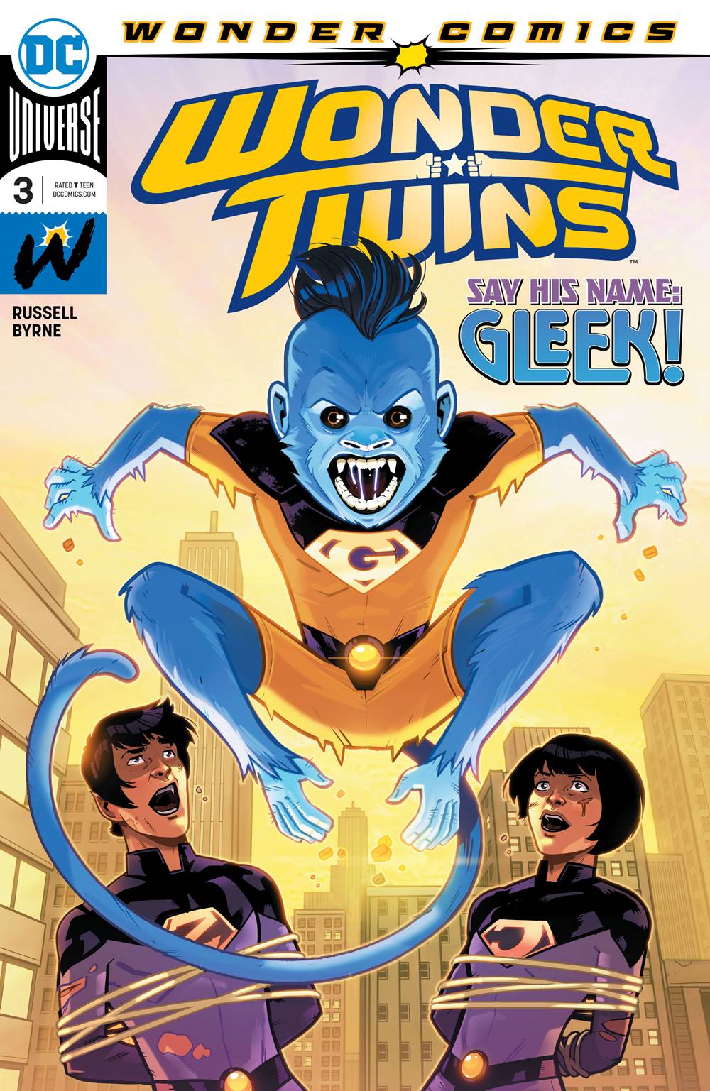Wonder Twins 3 Comic Book NM