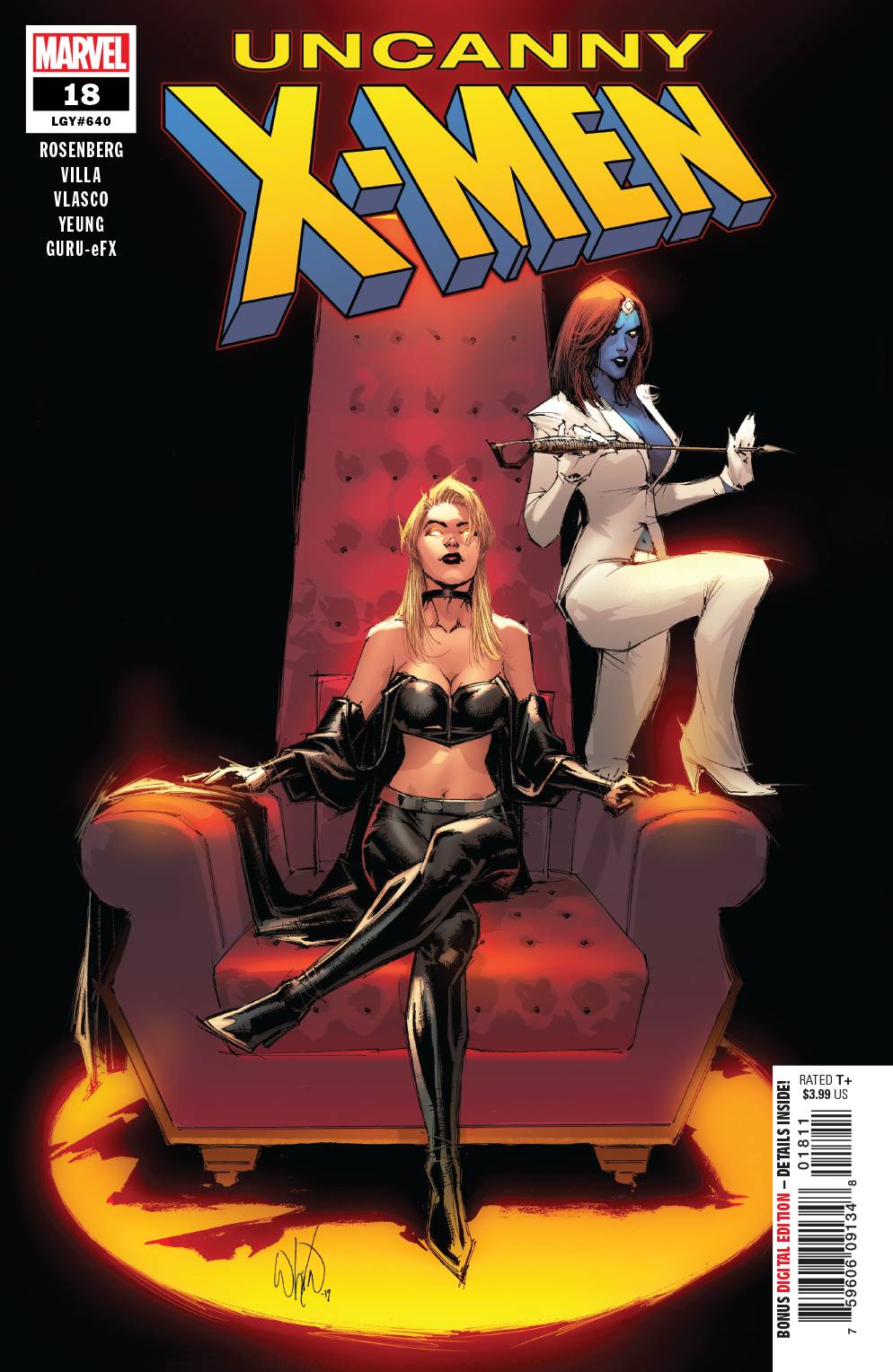 Uncanny X-Men (5th Series) 18 Comic Book NM