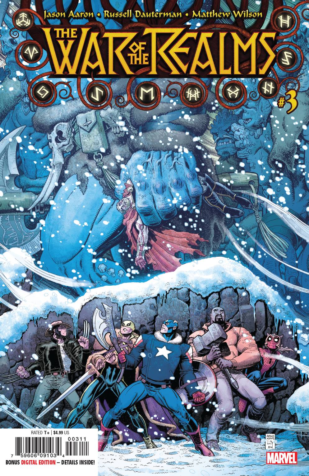 War of the Realms 3 Comic Book NM
