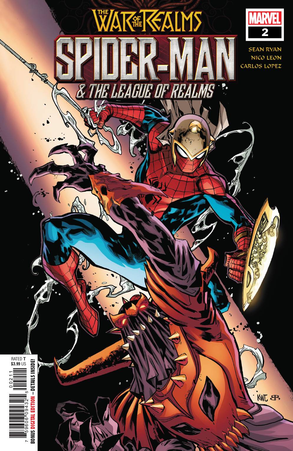 Spider-Man & the League of Realms 2 Comic Book NM