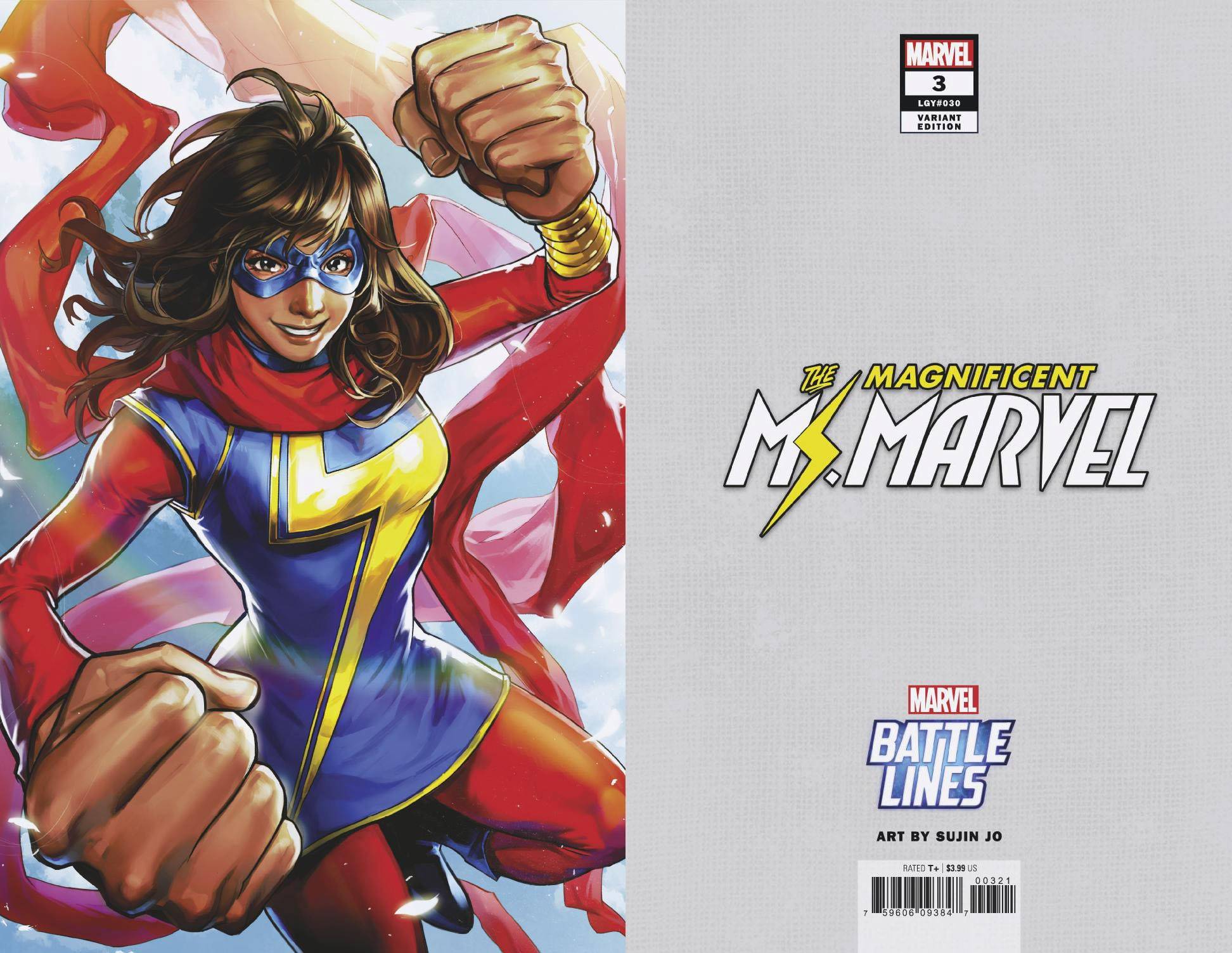 Magnificent Ms. Marvel 3 Var A Comic Book NM