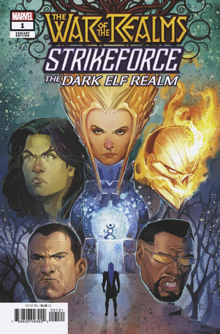 War of the Realms Strikeforce: The Dark Elf Realm 1 Var A Comic Book NM
