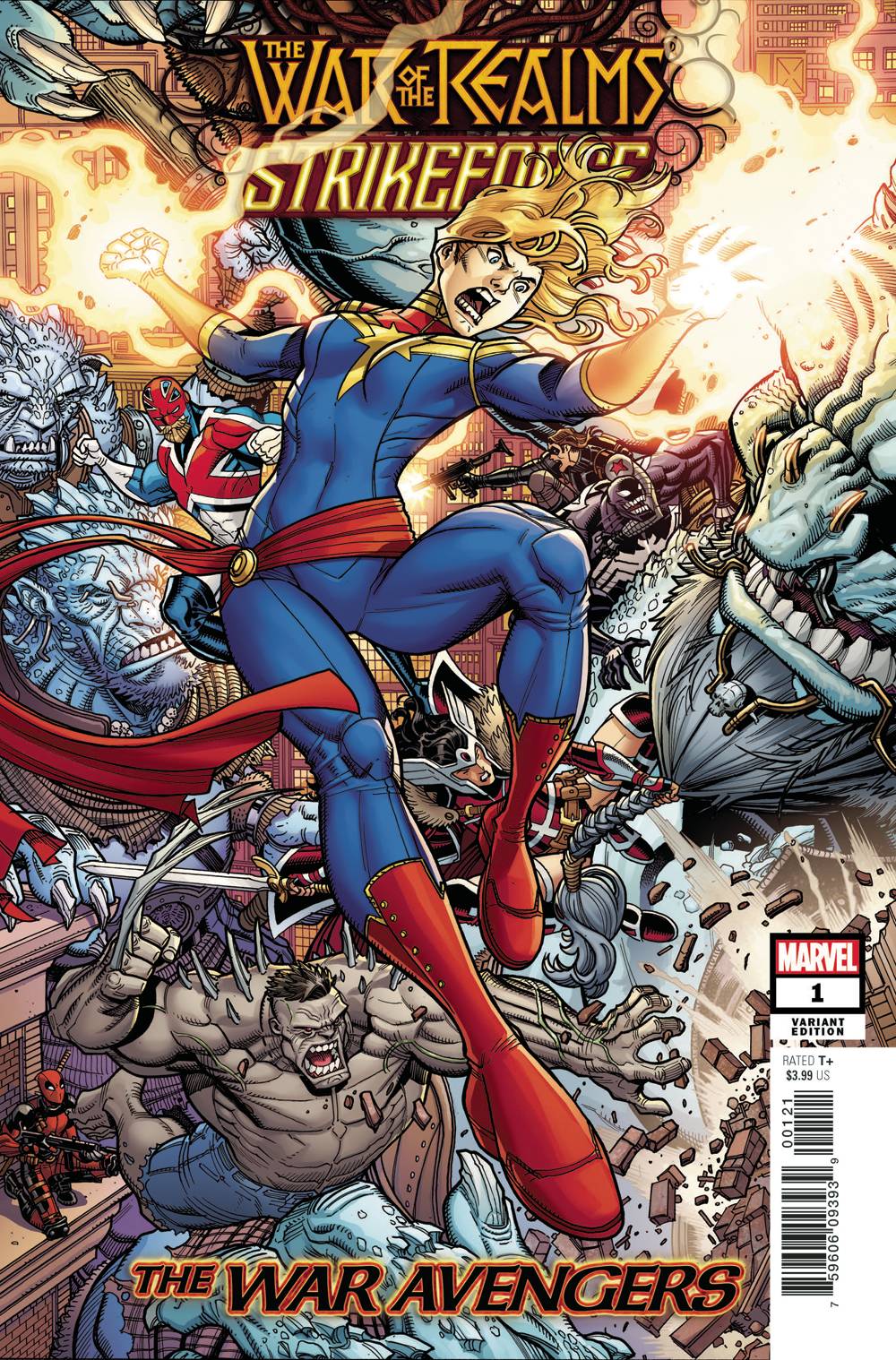 War of the Realms Strikeforce: The War Avengers 1 Var A Comic Book NM
