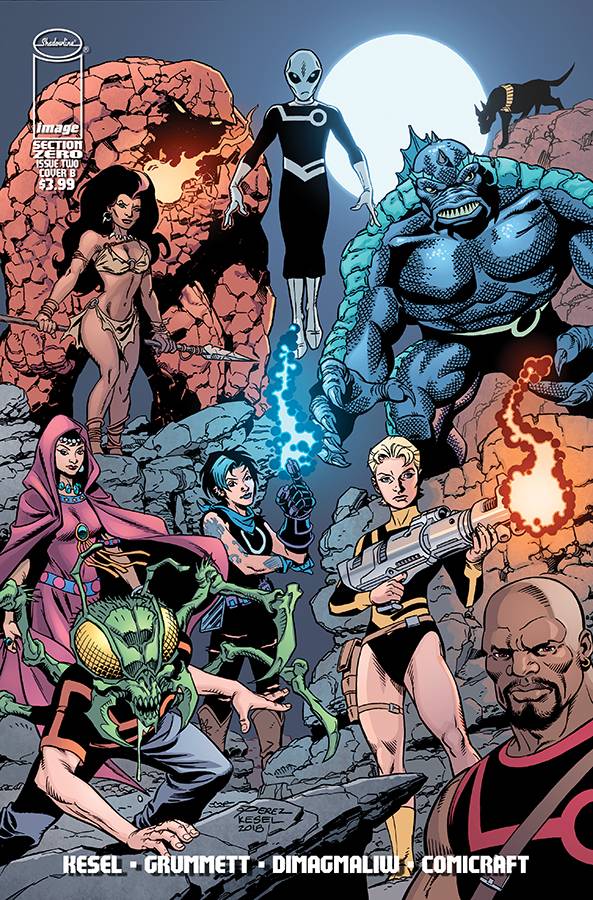 Section Zero #2 (Of 6) Cover B Perez