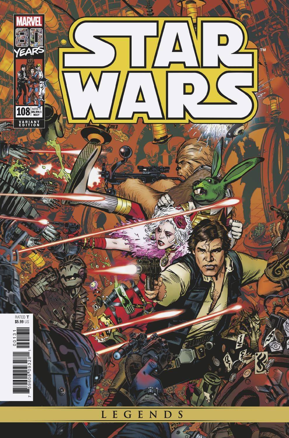 Star Wars Original Marvel Years #108 Golden Variant