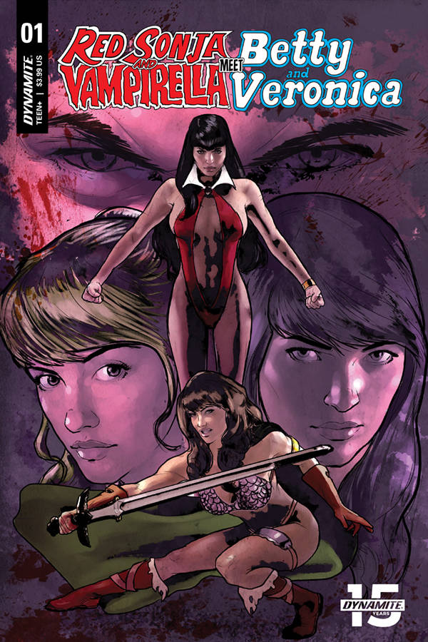 Red Sonja and Vampirella Meet Betty and Veronica 1 Var G Comic Book NM