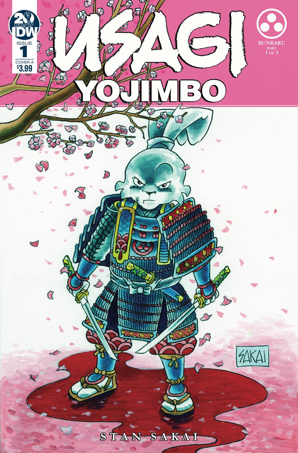 Usagi Yojimbo (IDW) 1 Var A Comic Book NM