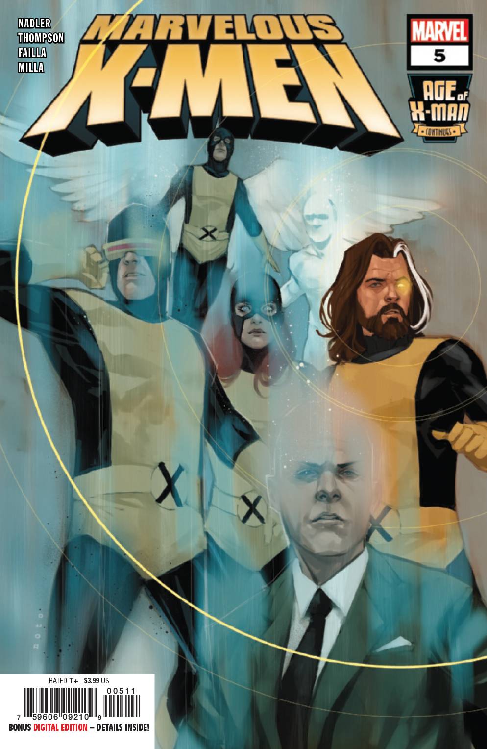 Age of X-Man: The Marvelous X-Men 5 Comic Book