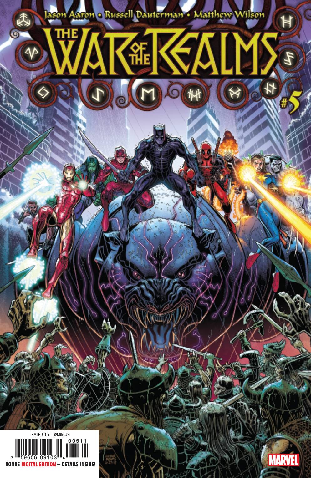 War of the Realms 5 Comic Book NM
