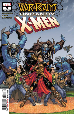 War of the Realms: Uncanny X-Men 3 Comic Book NM